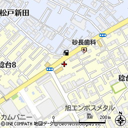 みちる屋松戸店周辺の地図