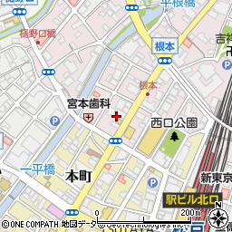 千葉県松戸市根本8周辺の地図
