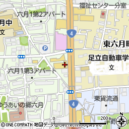 トヨタモビリティ東京足立竹の塚店周辺の地図