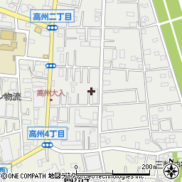 埼玉県三郷市東町354-6周辺の地図