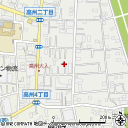埼玉県三郷市東町354-19周辺の地図