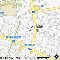 東京都青梅市新町5丁目6周辺の地図