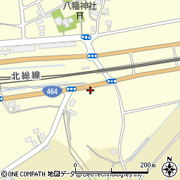 千葉県船橋市小室町1464-1周辺の地図