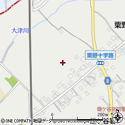 千葉県鎌ケ谷市粟野周辺の地図