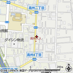 埼玉県三郷市東町346周辺の地図