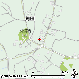千葉県印西市角田87周辺の地図