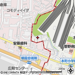 埼玉県和光市本町29-33周辺の地図