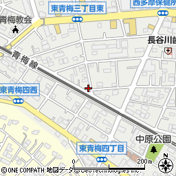 東京都青梅市東青梅3丁目26-16周辺の地図