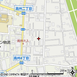 埼玉県三郷市東町354-8周辺の地図