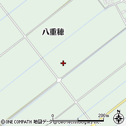 千葉県香取郡東庄町八重穂周辺の地図