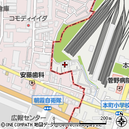 埼玉県和光市本町29-36周辺の地図