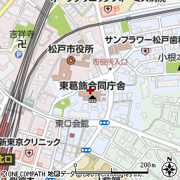 千葉県出先機関　教育庁東葛飾教育事務所周辺の地図