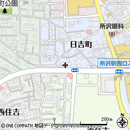 ニッポンレンタカー所沢営業所周辺の地図
