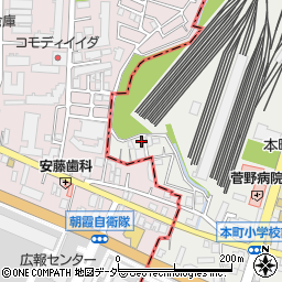 埼玉県和光市本町29-37周辺の地図