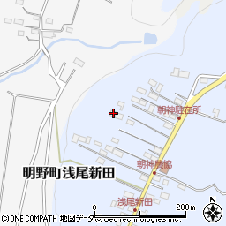 山梨県北杜市明野町浅尾新田3676周辺の地図