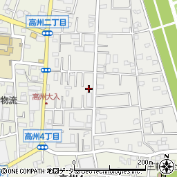 埼玉県三郷市東町336周辺の地図