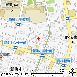 東京都青梅市新町5丁目8周辺の地図