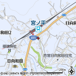 宮ノ平駅前周辺の地図