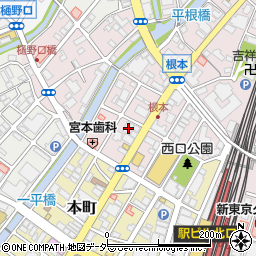 千葉県松戸市根本8-11周辺の地図