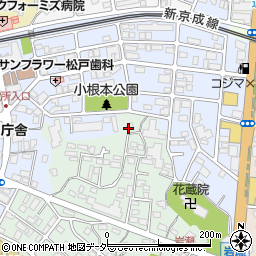 松戸法人会（公益社団法人）周辺の地図
