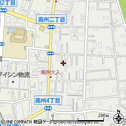 埼玉県三郷市東町340周辺の地図