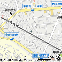 東京都青梅市東青梅3丁目26-25周辺の地図