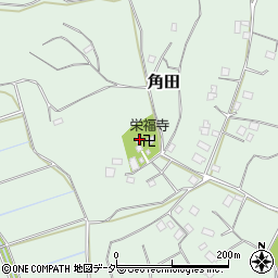 千葉県印西市角田1周辺の地図