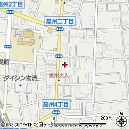埼玉県三郷市東町344周辺の地図