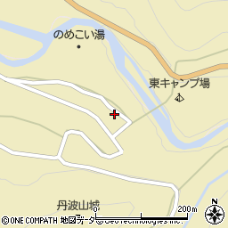 山梨県北都留郡丹波山村489周辺の地図