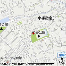 小谷公園トイレ周辺の地図