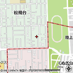 千葉県松戸市松飛台164-1周辺の地図