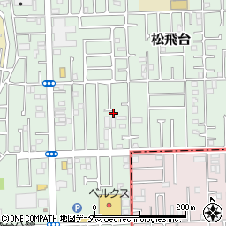 千葉県松戸市松飛台140-18周辺の地図