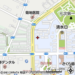 千葉県白井市清水口2丁目1-8周辺の地図