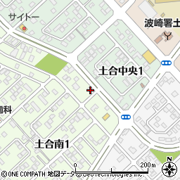 常陽銀行波崎支店土合ヶ原出張所周辺の地図