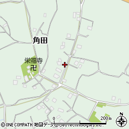 千葉県印西市角田90周辺の地図