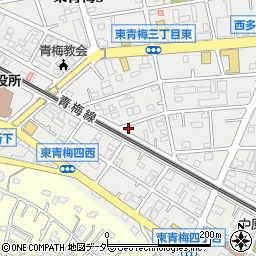 東京都青梅市東青梅3丁目26-1周辺の地図