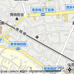 東京都青梅市東青梅3丁目26-2周辺の地図