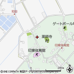 千葉県成田市船形216周辺の地図