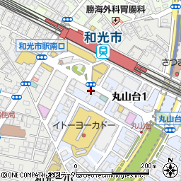 イーオン　和光市駅前校周辺の地図