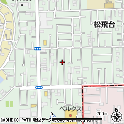 千葉県松戸市松飛台141-7周辺の地図