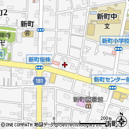 東京都青梅市新町5丁目2周辺の地図