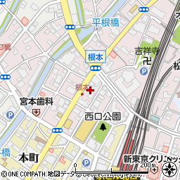 千葉県松戸市根本6周辺の地図