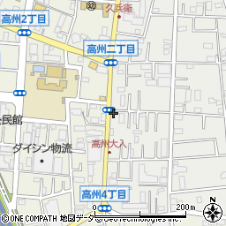 埼玉県三郷市東町342周辺の地図