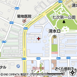 千葉県白井市清水口2丁目1-11周辺の地図