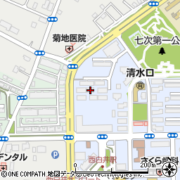 千葉県白井市清水口2丁目1-10周辺の地図