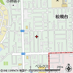 千葉県松戸市松飛台141周辺の地図