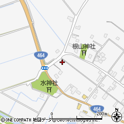 千葉県成田市北須賀1691周辺の地図