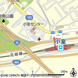 千葉県船橋市小室町3319-7周辺の地図