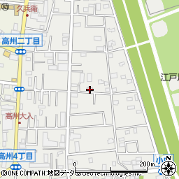 埼玉県三郷市東町243周辺の地図