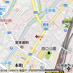 千葉県松戸市根本7周辺の地図